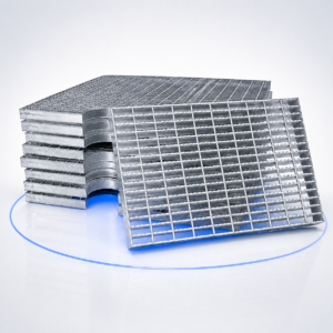 Irregular-Shaped Steel Grating